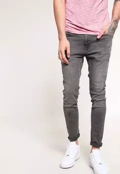 Джинсы Skinny Fit JJILIAM JJORIGINAL Jack & Jones, серый деним