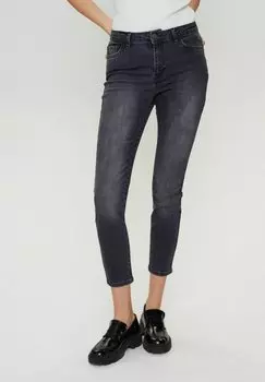 Джинсы Skinny Fit NUSIDNEY CROPPED Nmph, цвет medium grey mel