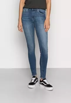 Джинсы Skinny Fit ONLY, темно-синий