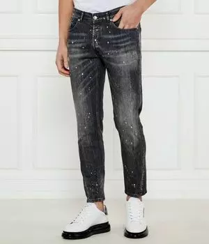 Джинсы Slim fit John Richmond, черный