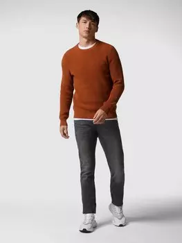 Джинсы Slim Fit с эффектом потертости Only & Sons, черный