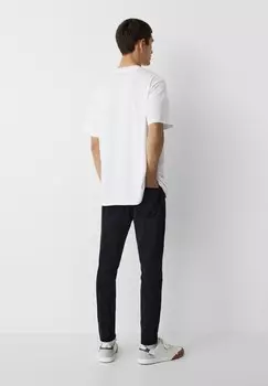 Джинсы слим PULL&BEAR, черные