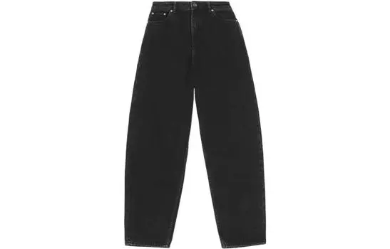 Джинсы Stary Balloon Fit GANNI, черный
