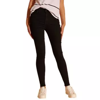 Джинсы Superdry High Rise Skinny, черный