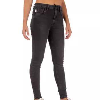 Джинсы Superdry Skinny High Wiast, черный