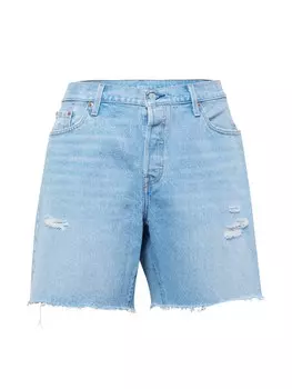 Джинсы свободного кроя Levis Plus 501, синий
