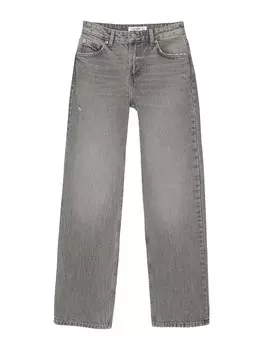 Джинсы свободного кроя Pull&Bear, серый