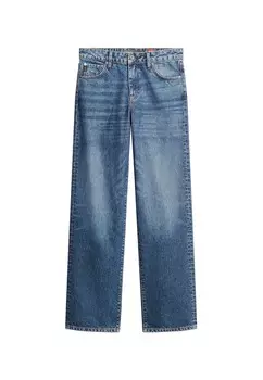 Джинсы свободного кроя Superdry, темно-синий
