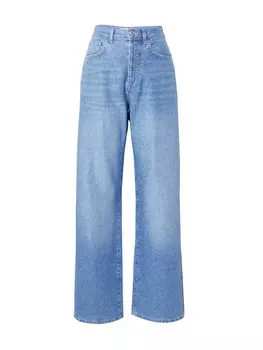 Джинсы свободного кроя TOPSHOP, синий