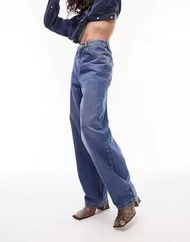Джинсы Topshop Baggy цвета индиго