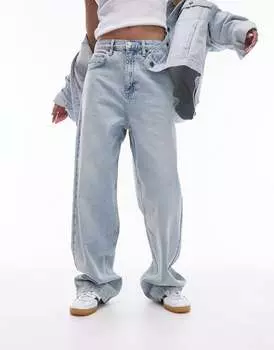 Джинсы Topshop Baggy цвета солнечного отбеливания