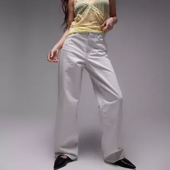 Джинсы Topshop Column, белый