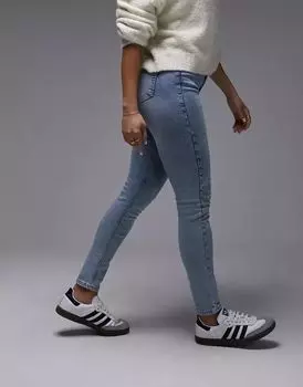 Джинсы Topshop Jamie с потертостями