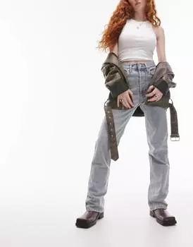 Джинсы Topshop Kort, голубой