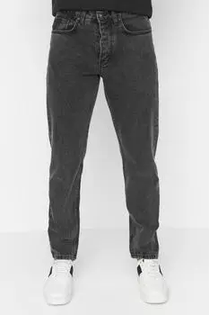 Джинсы Trendyol Essential Fit, темно-серый