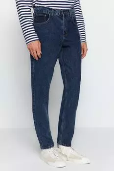 Джинсы Trendyol Essential Fit, темно-синий