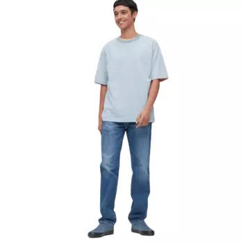 Джинсы Uniqlo Regular Fit (длина 84 см), синий