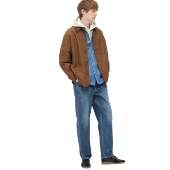 Джинсы Uniqlo, синий