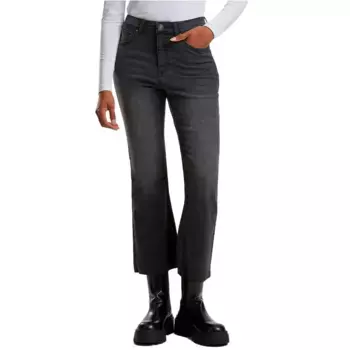 Джинсы Urban Classics Cropped Flared, черный