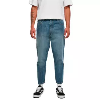 Джинсы Urban Classics Cropped Tapered, синий