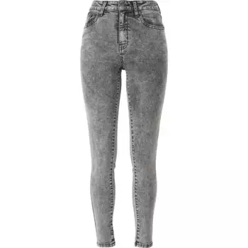 Джинсы Urban Classics High Waist Skinny, черный