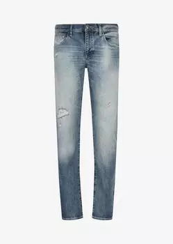 Джинсы узкого кроя Armani Exchange, синий