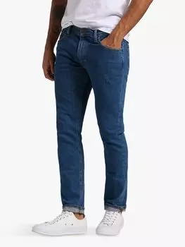 Джинсы узкого кроя Lee Luke Stone Wash, синие