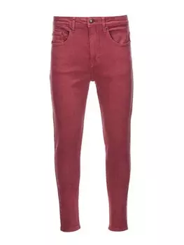 Джинсы узкого кроя Ombre P1058, красный