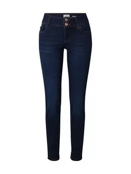 Джинсы узкого кроя Pulz Jeans SUZY, темно-синий