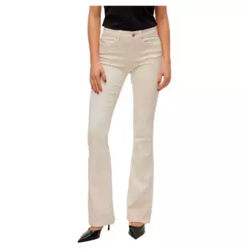 Джинсы Vero Moda Flash Flared, бежевый