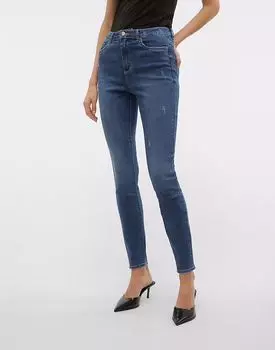 Джинсы Vero Moda Skinny fit из средне-синего денима