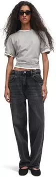 Джинсы Willow Jeans MANGO, цвет Black Denim