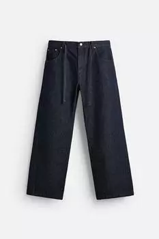 Джинсы Zara Flared, темно-синий