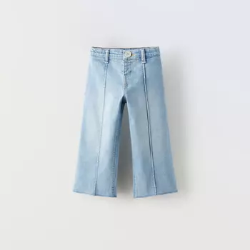 Джинсы Zara Seam Detail, синий