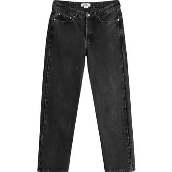 Джинсы Zara Straight Fit, угольный