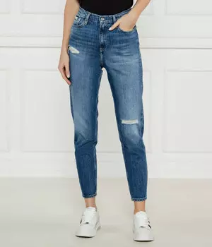 Джинсы женские Calvin Klein Jeans с высокой посадкой, синий