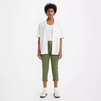 Джинсы женские Levi's, зеленый