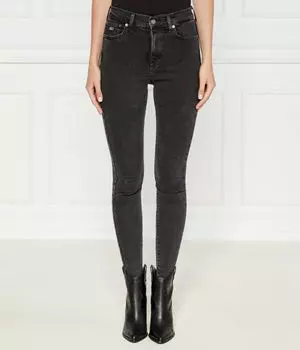 Джинсы женские Tommy Jeans супер скинни, черный