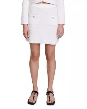 Джиртала Юбка Maje, цвет Ivory/Cream