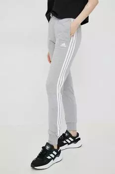 Джоггеры adidas, серый