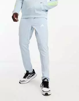 Джоггеры adidas Training Train Icons, голубой