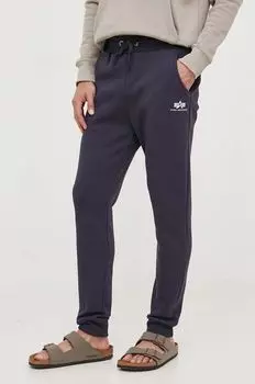 Джоггеры Alpha Industries, темно-синий