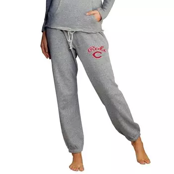 Джоггеры Concepts Sport Cincinnati Reds, серый