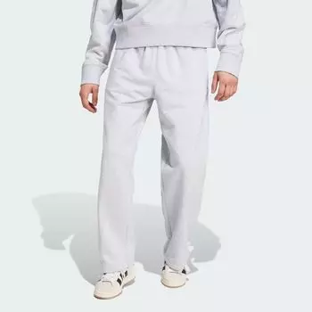 Джоггеры Premium Essentials с открытым подолом Adidas, цвет Light Grey Heather