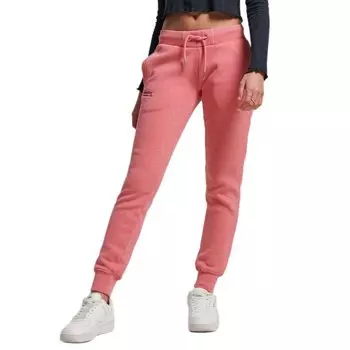 Джоггеры Superdry Essential Logo, розовый