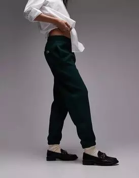 Джоггеры темно-зеленого цвета Lacoste