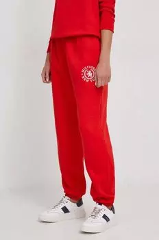 Джоггеры Tommy Hilfiger, красный