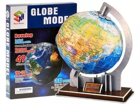 Джокомисиада, Образовательная пространственная головоломка 3D Globe Za0936 JOKOMISIADA