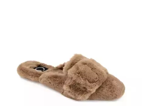 Eara Scuff Тапочки Journee, Dark Brown