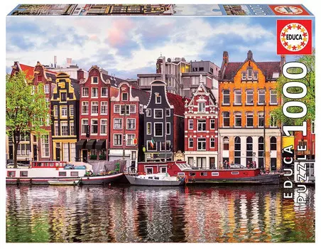 Educa, пазл, Dancing Hauses Amsterdam, 1000 шт.